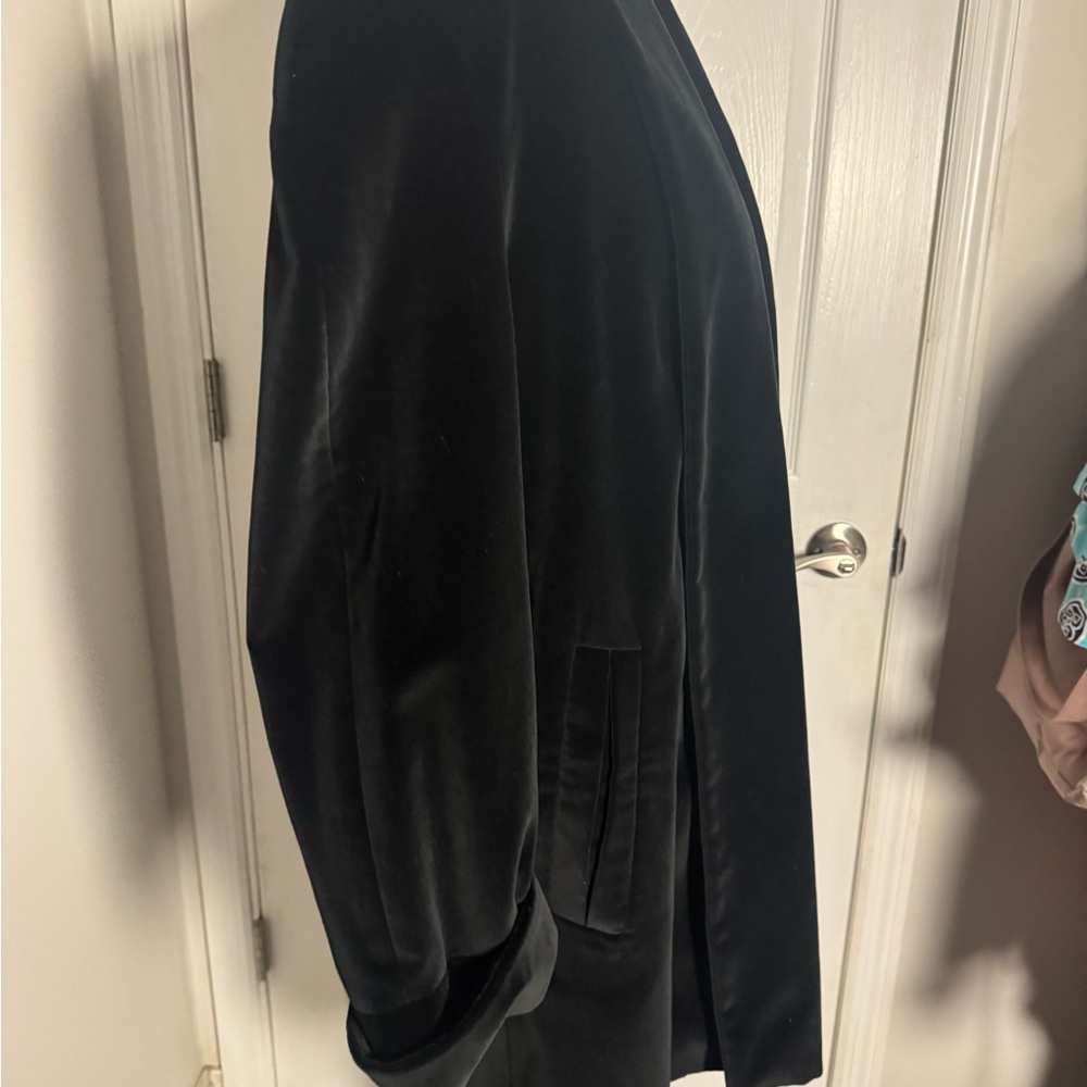 Talbots Black Velvet Jacket - Picture 11 of 11
